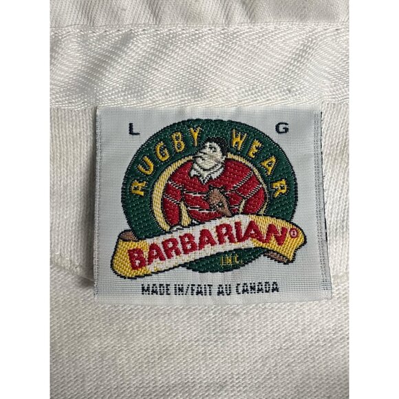 Vintage  Blokecore Illinois Rugby Shirt – Navy Striped Gear for Sports Long Slee - Picture 4 of 7